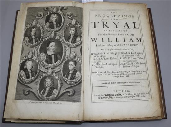17th Century Trials - The Proceedings and Tryal in the case of the most Reverend Father in God William Lord Archbishop of Canterbury,